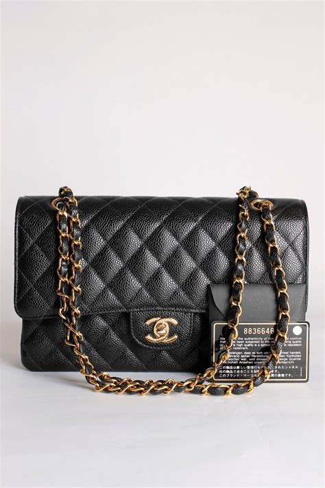 chanel 2.55 caviar medium flap bag|2.55 Handbags .